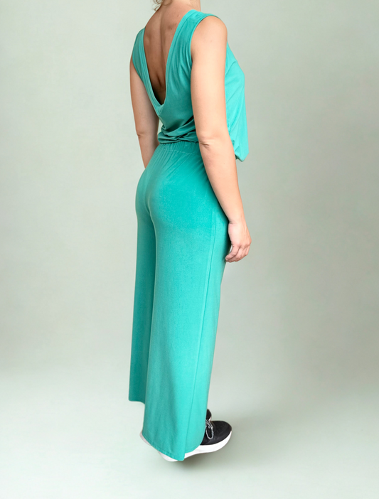 OUTFIT CAMICETTA CHARLOTTE VERDE E PANTALONE GRACE VERDE