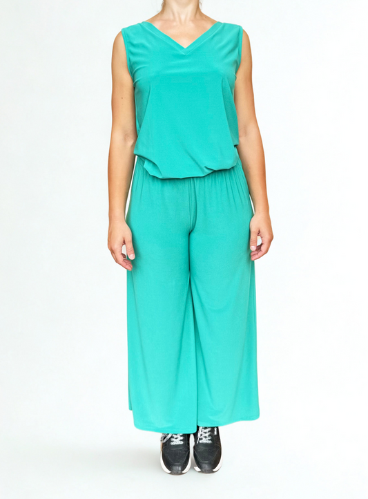 OUTFIT CAMICETTA CHARLOTTE VERDE E PANTALONE GRACE VERDE