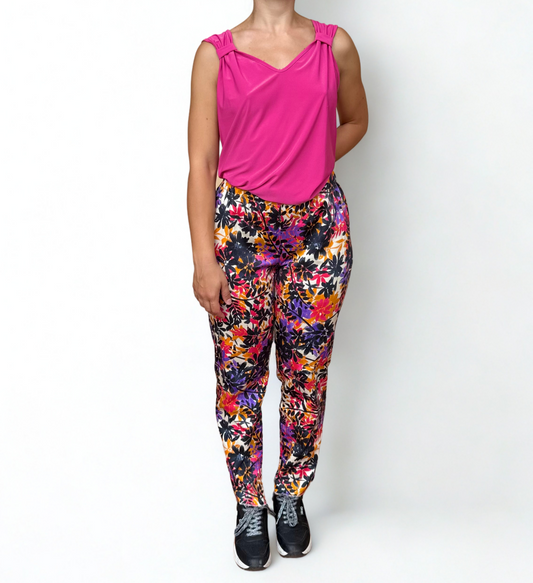 OUTFIT CAMICETTA SOFIA FUCSIA E PANTALONE ROSIE FUCSIA