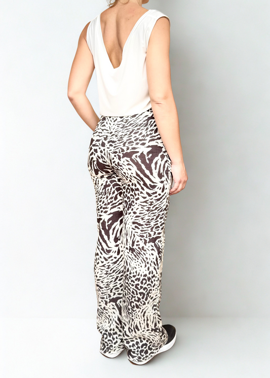 OUTFIT CAMICETTA CHARLOTTE BIANCA E PANTALONE ISABELLA